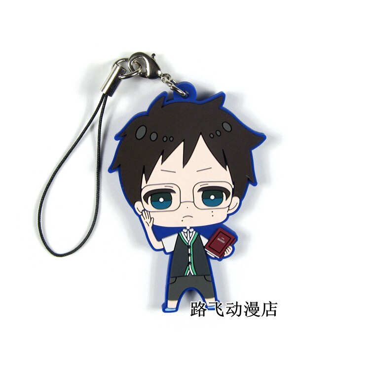 Blue Exorcist – Different Cute Characters Rubber Keychains (7 Designs) Keychains