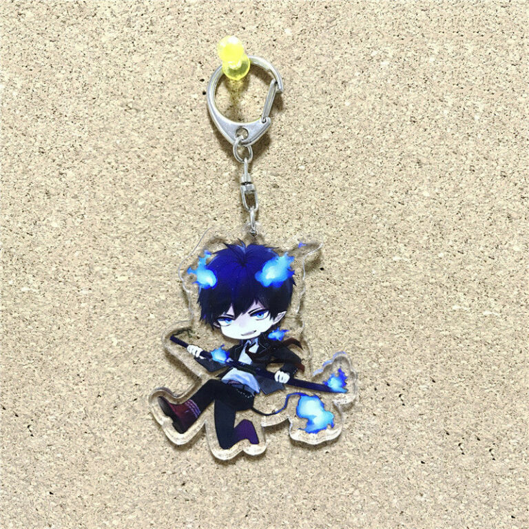 Buy Blue Exorcist - Cute Rin Okumura Themed Keychain - Keychains