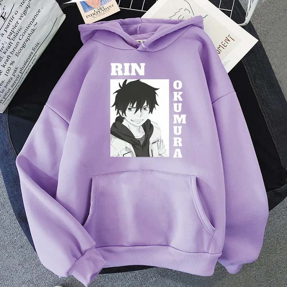 Blue Exorcist – Rin Okumura themed Hoodies (10+ Designs) Hoodies & Sweatshirts