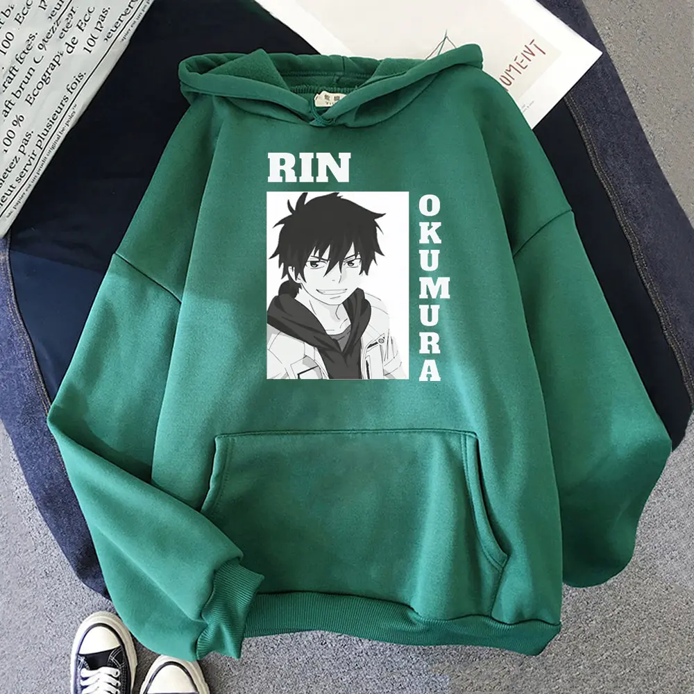 Blue Exorcist – Rin Okumura themed Hoodies (10+ Designs) Hoodies & Sweatshirts