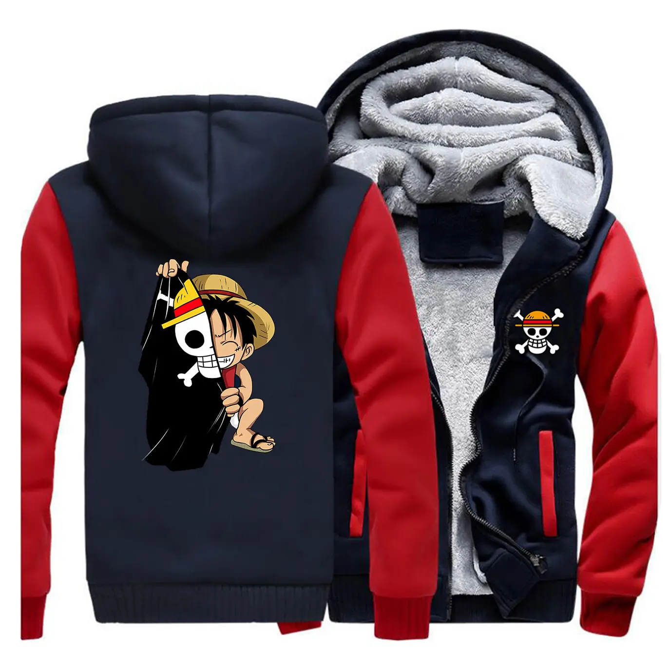 One Piece – Luffy themed Hoodies (7 Designs) Hoodies & Sweatshirts