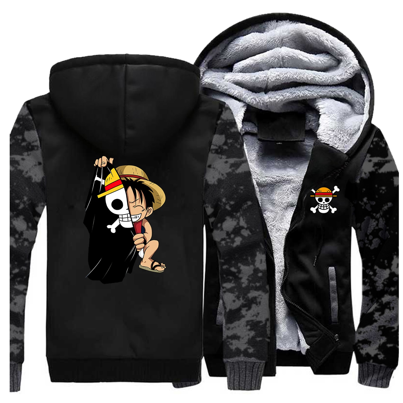 One Piece – Luffy themed Hoodies (7 Designs) Hoodies & Sweatshirts