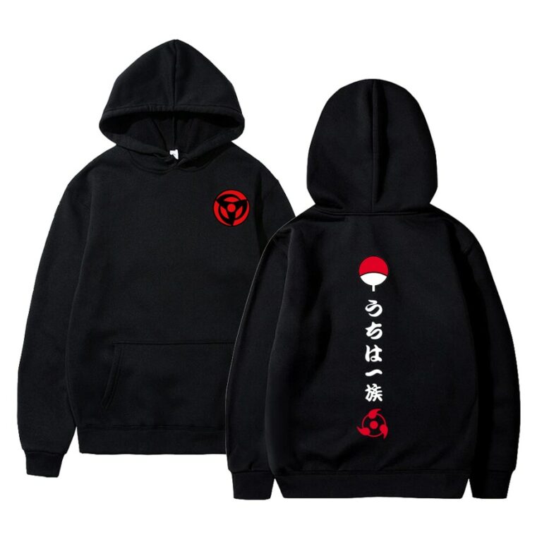 naruto uchiha clan hoodie