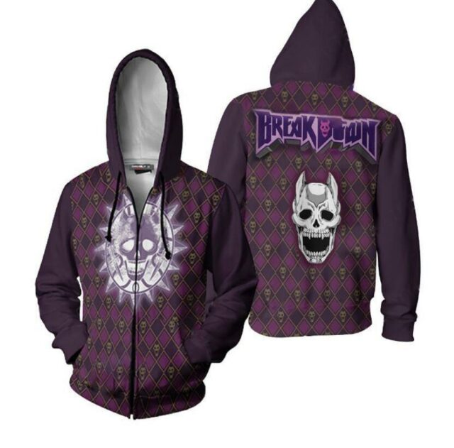 Buy JoJo's Bizarre Adventure - Killer Queen themed Zip Hoodie - Hoodies ...