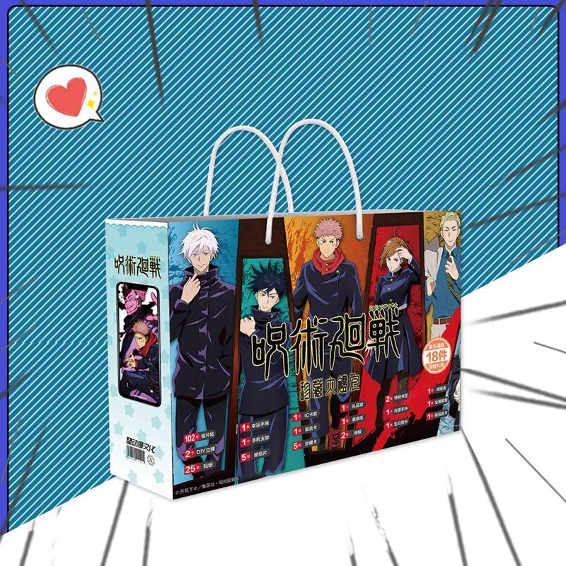 Jujutsu Kaisen – Different Characters Poster Gift Bags (2 Designs) Bags & Backpacks