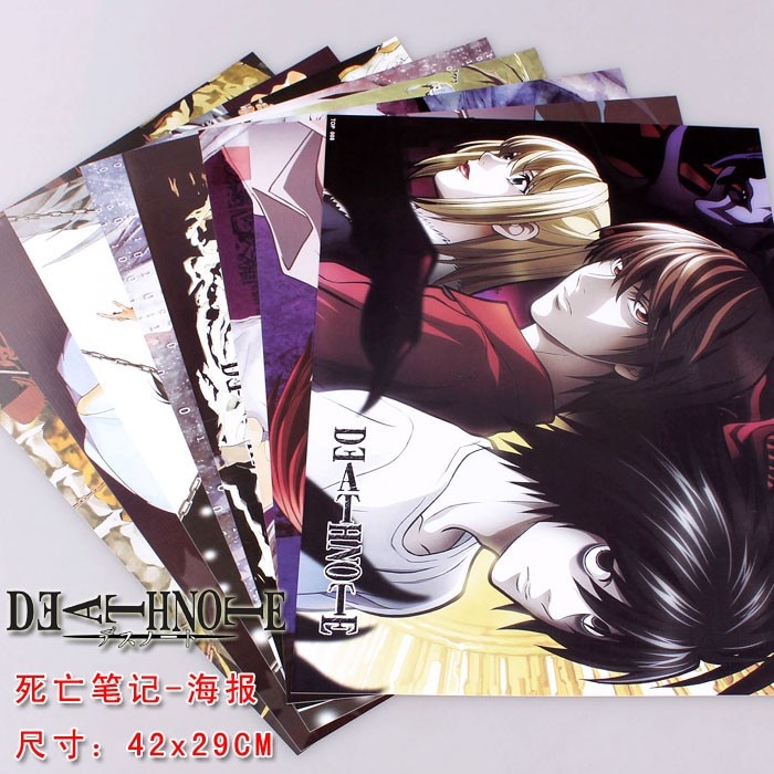 Death Note – Set of Different Amazing Characters (8 Pieces/Set) Posters