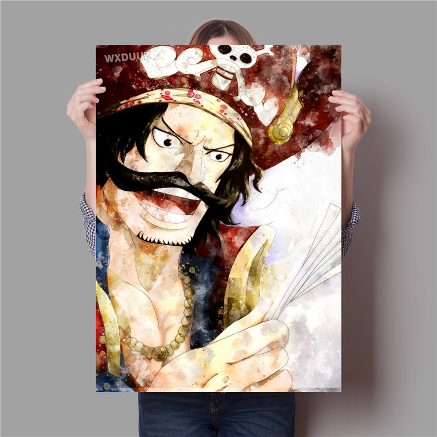 One Piece – Different Characters Amazing Canvas Painting Posters (10+ Designs) Posters