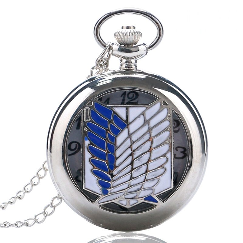 Attack on Titan – Survey Corps Pocket Watch (4 Colors) Watches