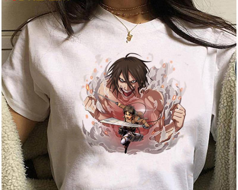 2021 Hot Anime Final Season Attack on Titan T Shirt Men Kawaii Summer Tops Titans Attack Graphic Tees Levi Harajuku Tshirt Male