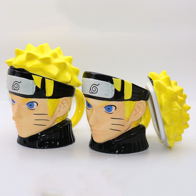 Naruto – Naruto Themed 3D Mug with Hair Top Mugs
