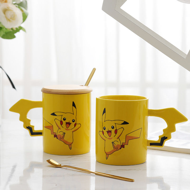 Pokemon – Pikachu Themed Mugs with cute Handles (3 Designs) Mugs