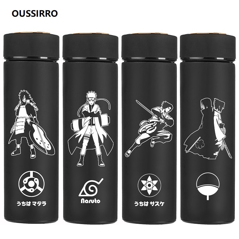 Naruto – All Characters Black and White Aesthetic Water Bottles (25+ Designs) Mugs