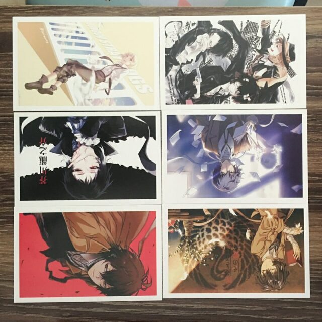 Buy Bungo Stray Dogs - Different Amazing Characters Greetings and ...