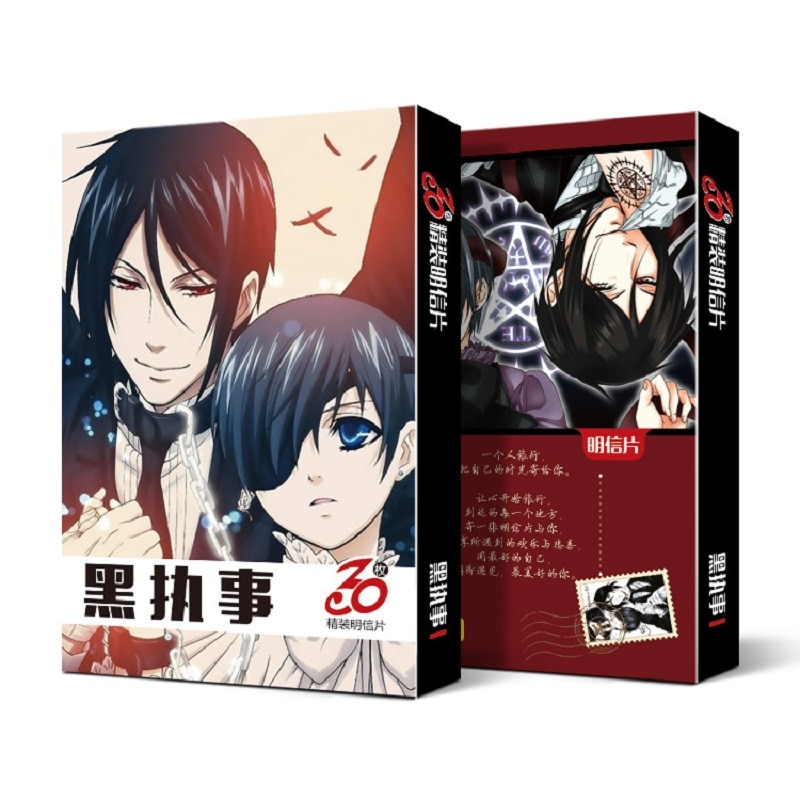 Black Butler – Different Characters Playing Cards (30 Pieces/Pack) Games
