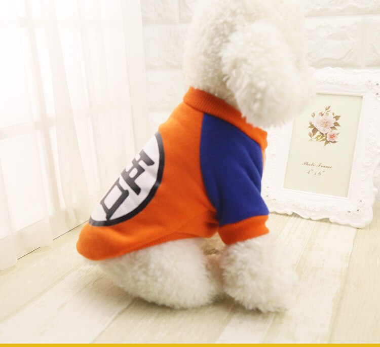 Dragon Ball – Goku Jersey Themed Cosplay Costume for Pets Cosplay & Accessories