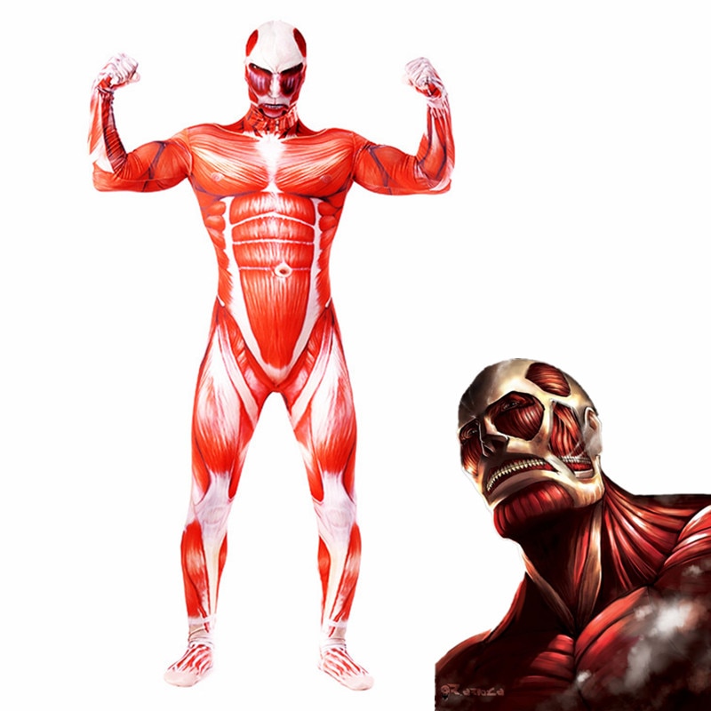 Attack on Titan – Colossal Titan Themed Full Costume (Different Sizes) Cosplay & Accessories