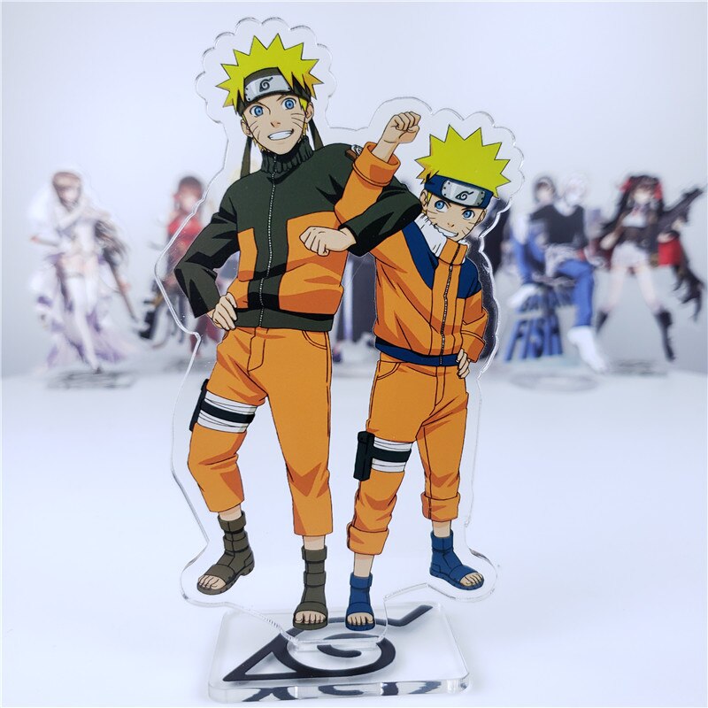 Naruto – Different Characters Themed Stylish Acrylic Figures (10+ Designs) Action & Toy Figures