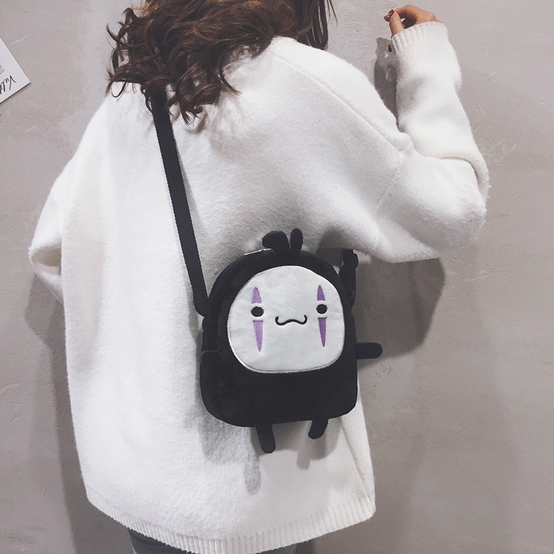 Spirited Away – No Face Themed Cute Little Bag (2 Designs) Bags & Backpacks