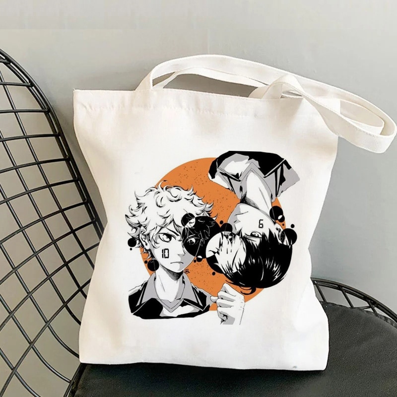 Haikyuu!! – Different Characters Themed Grocery Bags (25 Designs) Bags & Backpacks