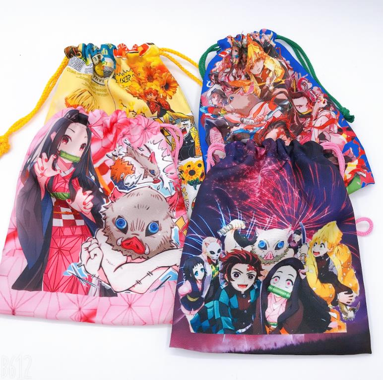 Demon Slayer – All Amazing Characters Themed Compact Travel Bags (20 Designs) Bags & Backpacks