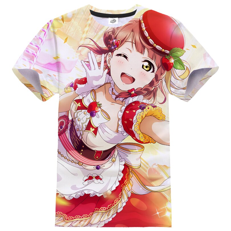 Love Live! School Idol Project – Different Characters Themed Printed T-Shirts (15 Designs) T-Shirts & Tank Tops