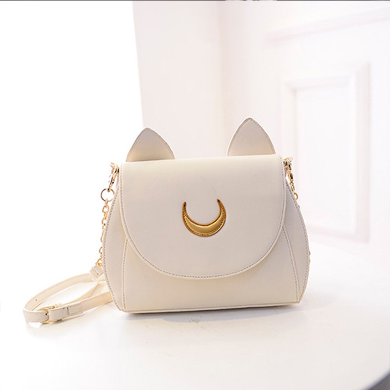 Sailor Moon – Luna and Artemis Themed Handbags (2 Designs) Bags & Backpacks