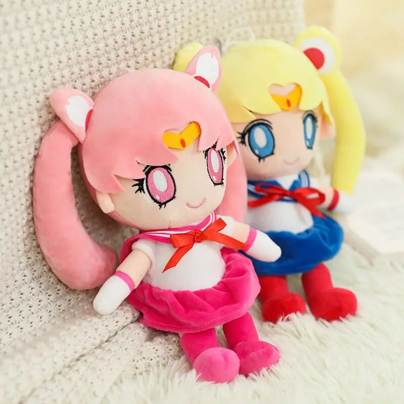 Sailor Moon – Chibiusa and Sailor Moon Plush Dolls (2 Designs) Dolls & Plushies
