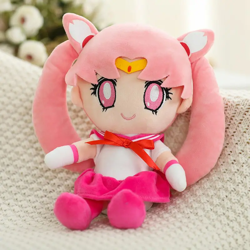 Sailor Moon – Chibiusa and Sailor Moon Plush Dolls (2 Designs) Dolls & Plushies