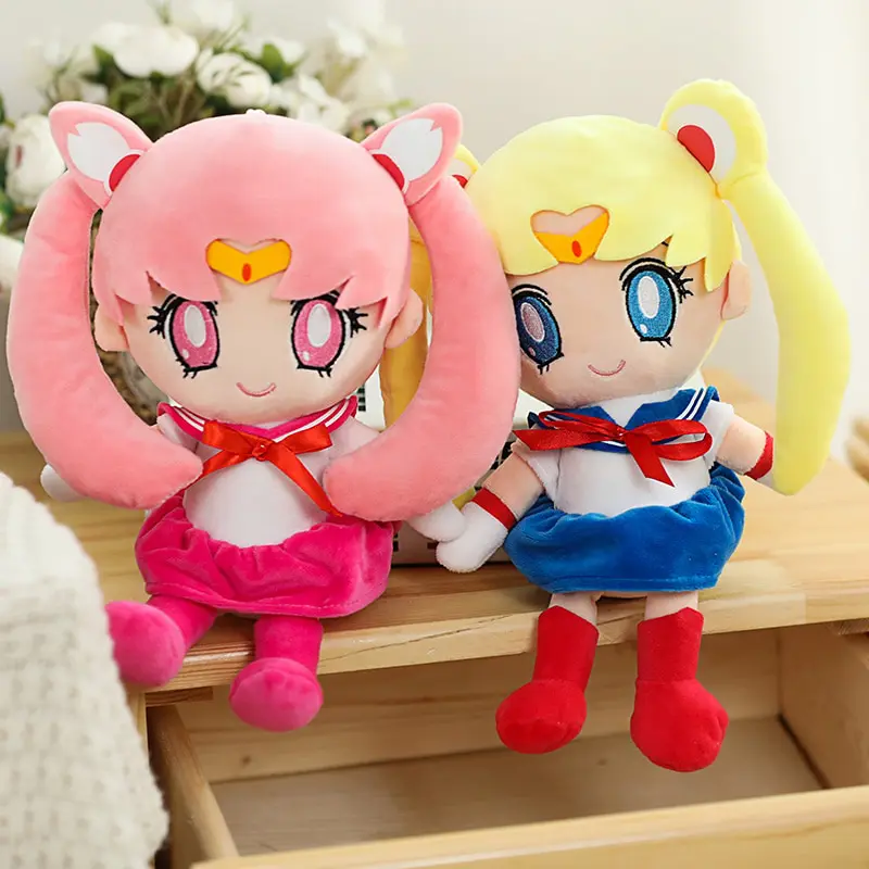 Sailor Moon – Chibiusa and Sailor Moon Plush Dolls (2 Designs) Dolls & Plushies