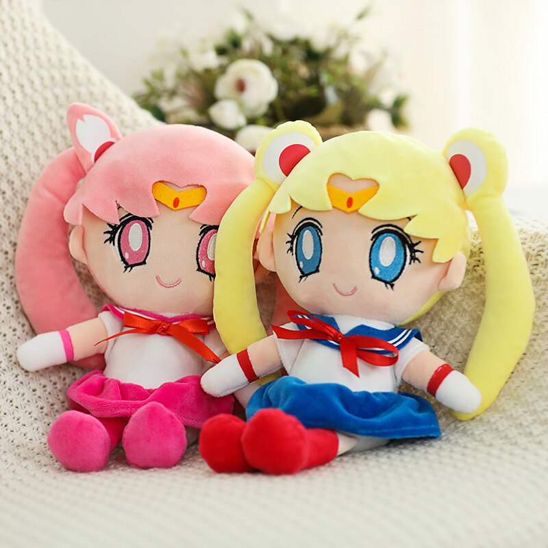 Sailor Moon – Chibiusa and Sailor Moon Plush Dolls (2 Designs) Dolls & Plushies