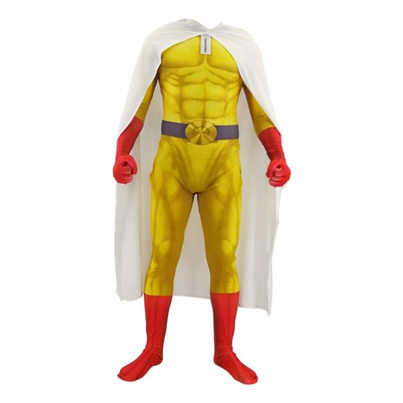 One Punch Man – Saitama Themed Full Cosplay Suit (Different Sizes) Cosplay & Accessories