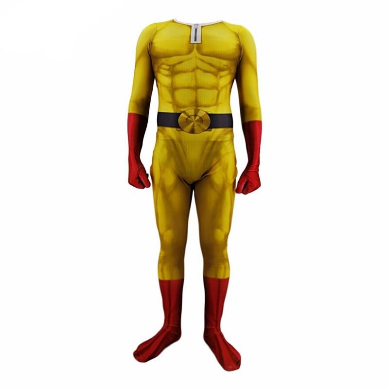 One Punch Man – Saitama Themed Full Cosplay Suit (Different Sizes) Cosplay & Accessories