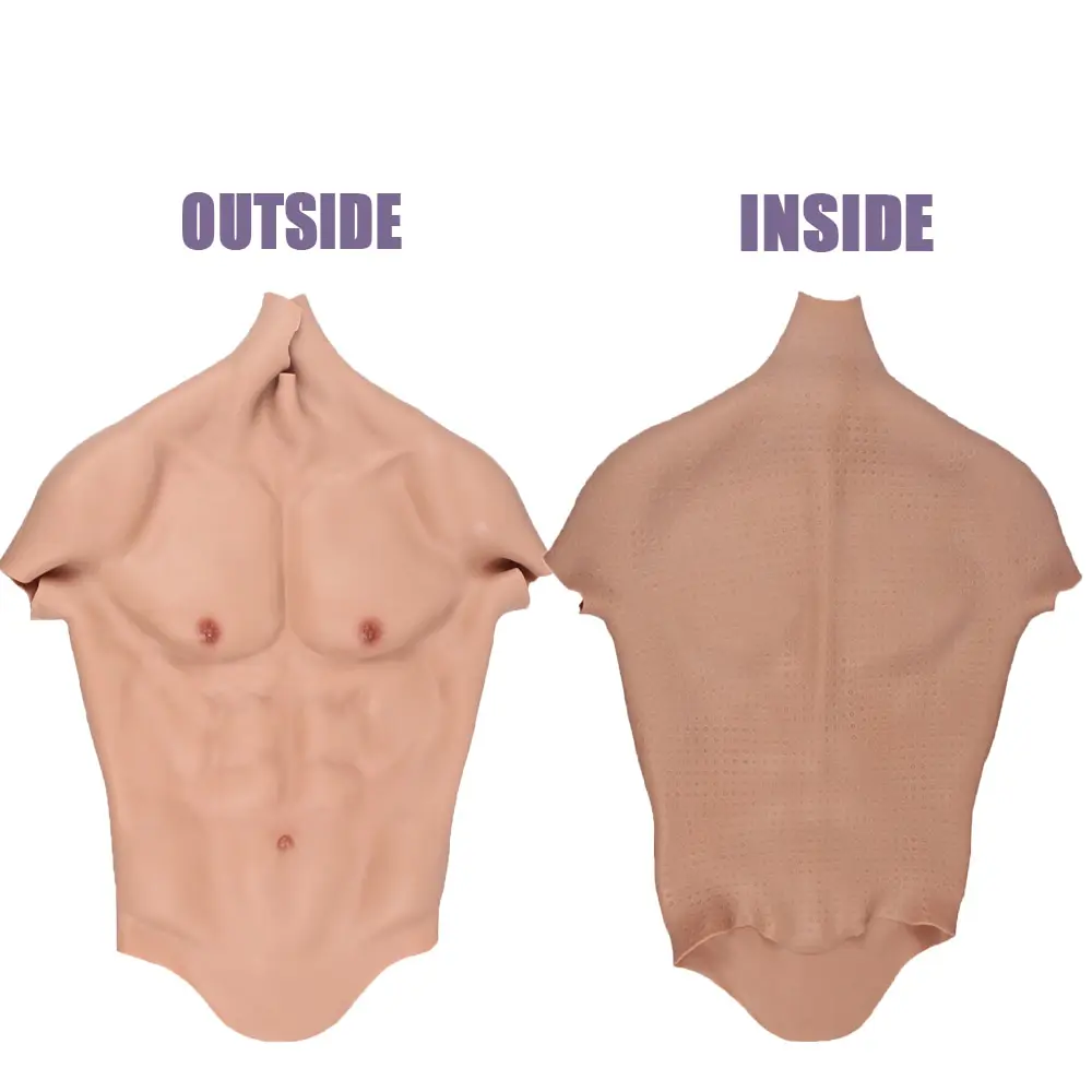 Muscular Man Ultra-Realistic Silicone Cosplay Costume (6 Colors) Cosplay & Accessories