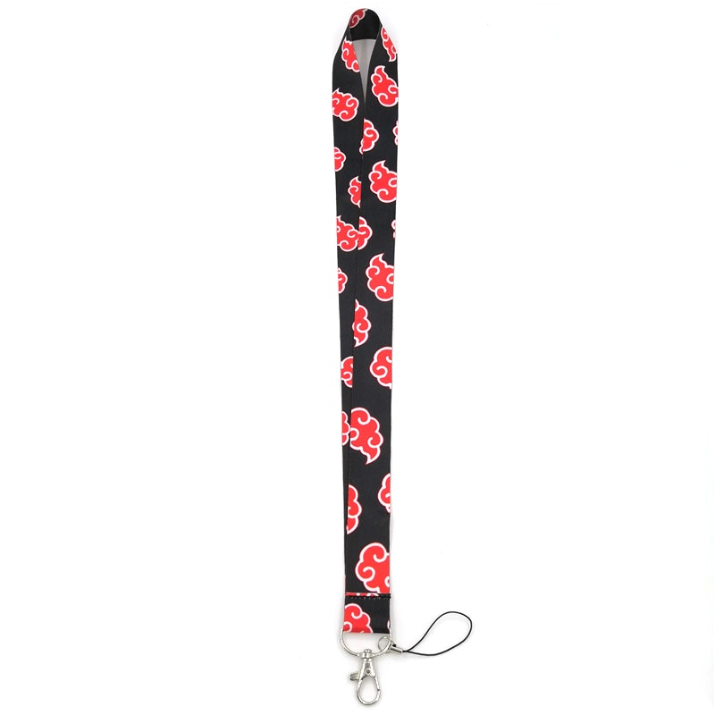 Naruto – Akatsuki Themed Neck Strap for Card Holding Cosplay & Accessories
