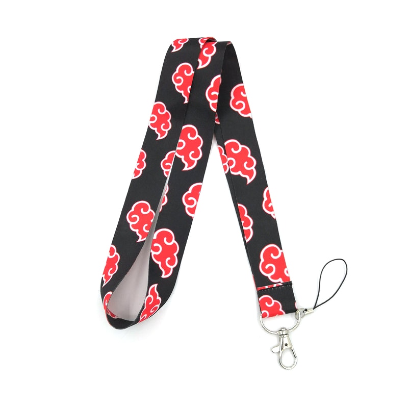 Naruto – Akatsuki Themed Neck Strap for Card Holding Cosplay & Accessories
