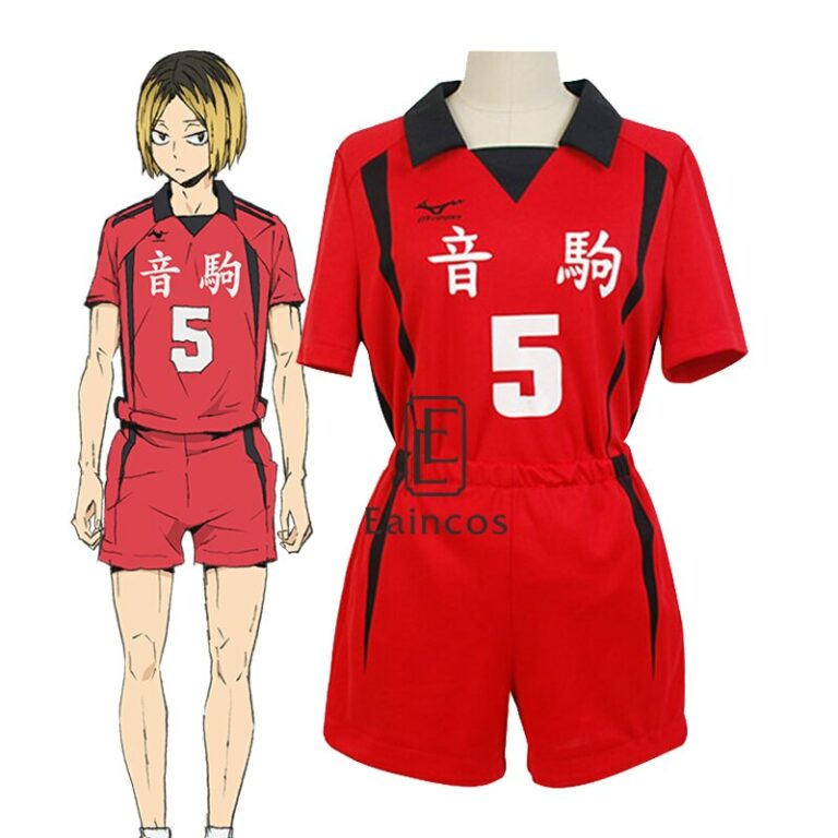 Buy Haikyuu!! - Kenma and Nekoma High School Themed Cosplay Full Jersey ...