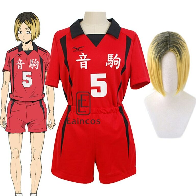 Buy Haikyuu!! - Kenma and Nekoma High School Themed Cosplay Full Jersey ...