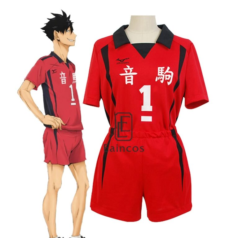 Buy Haikyuu!! - Kenma and Nekoma High School Themed Cosplay Full Jersey ...