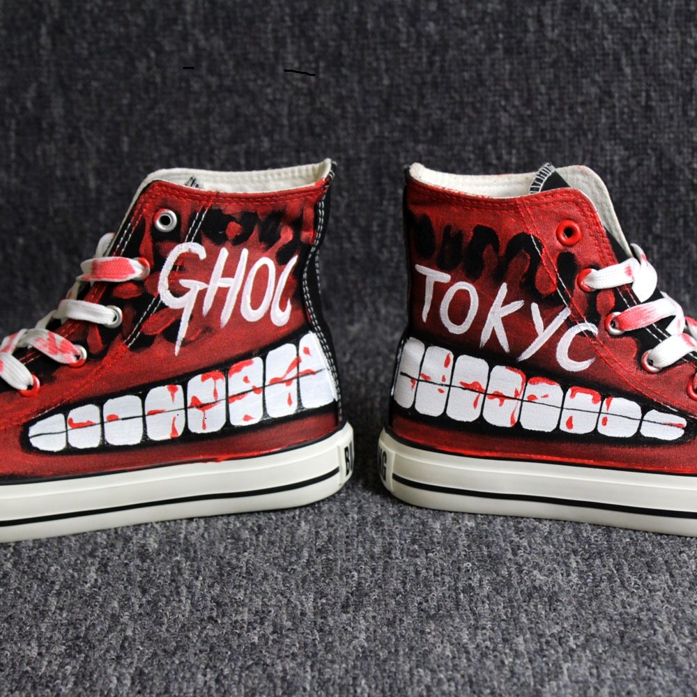 Tokyo Ghoul – Title Themed High-Quality Shoes (Different Sizes) Shoes & Slippers