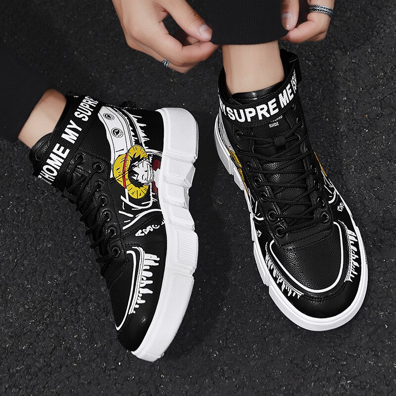 One Piece – Luffy & Zoro Themed Sporty Sneakers (+10 Designs) Shoes & Slippers