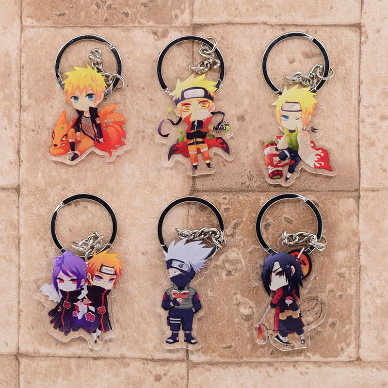 Naruto – Akatsuki Members and Other Characters Amazing Acrylic Keychains (20+ Designs) Keychains