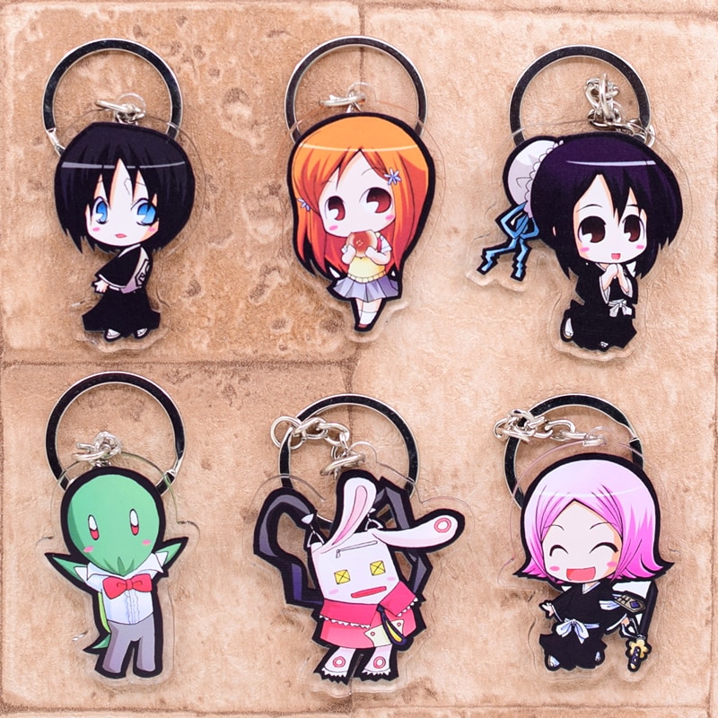 Bleach – Different Characters Wholesome Acrylic Keychains (25+ Designs) Keychains