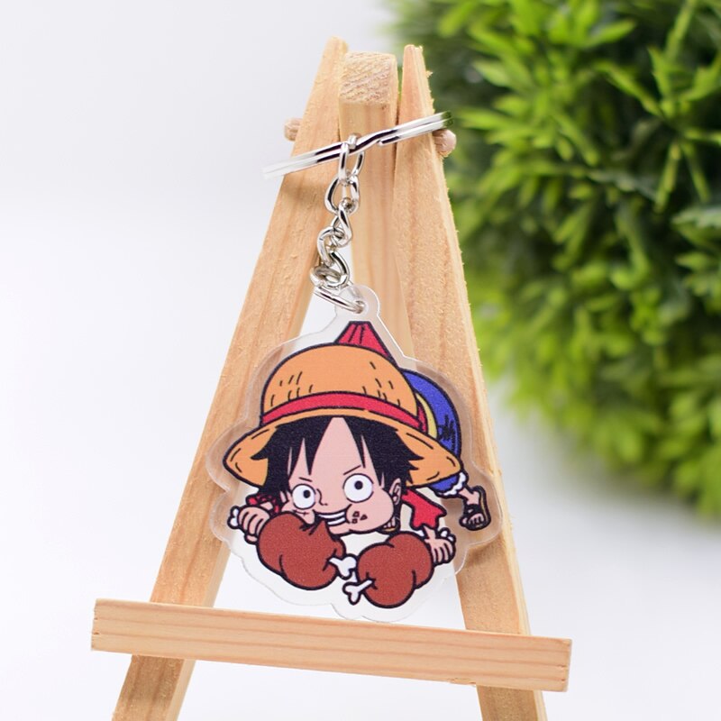 One Piece – Different Cute Characters Double-Sided Acrylic Keychains (10+ Designs) Keychains