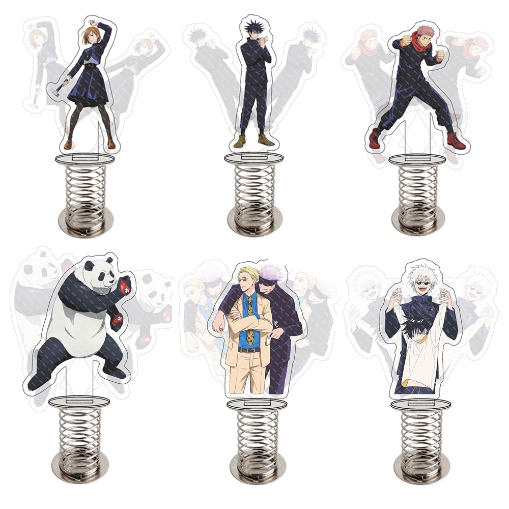 Jujutsu Kaisen – Different Characters Cute and Amazing Shaking Acrylic Figure Stands (30+ Designs) Action & Toy Figures