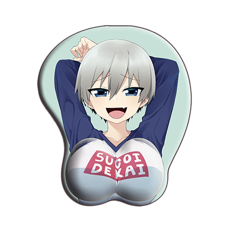 Uzaki-Chan wants to hang out! – Uzaki Themed Cute Silicon Mouse Pad (2 Designs) Keyboard & Mouse Pads