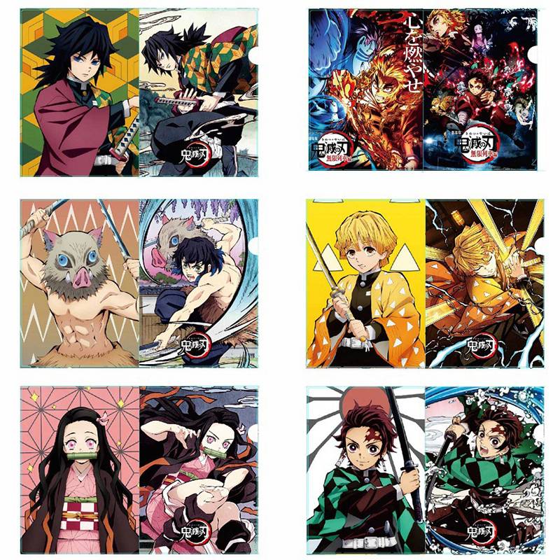 Demon Slayer – Different Amazing Character Themed Document Holder or Organizer (15 Designs) Pens & Books