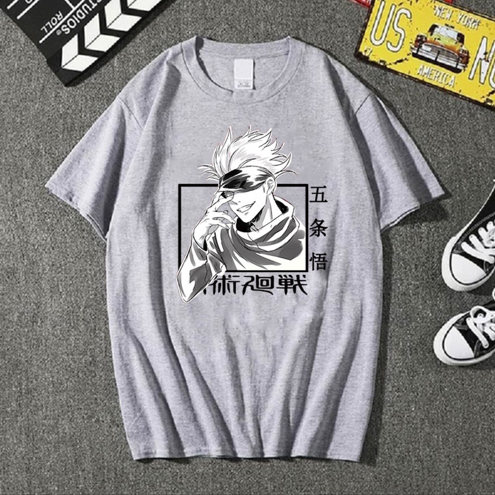 Jujutsu Kaisen – Gojo Satoru Themed Badass T-Shirts (5 Designs) T-Shirts & Tank Tops