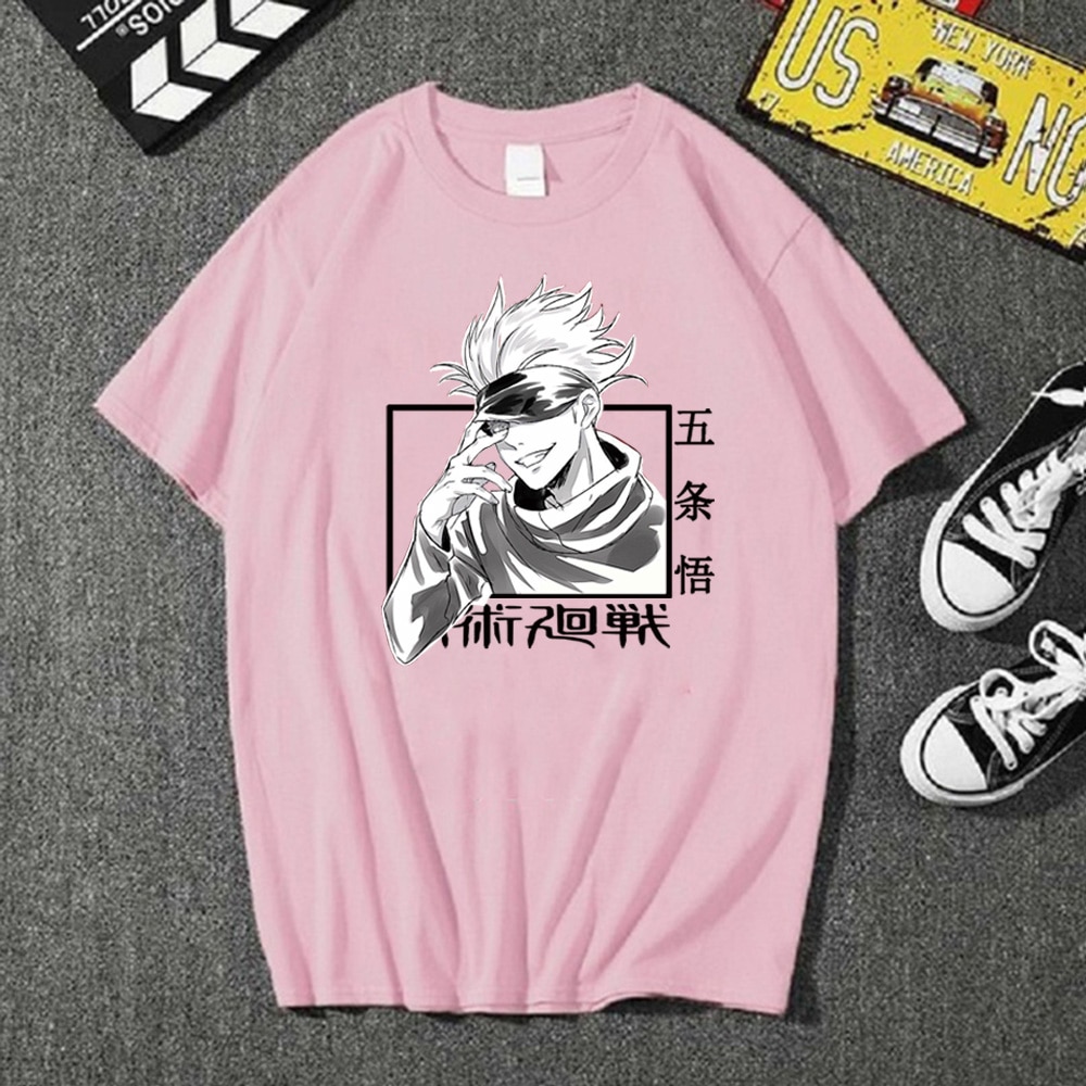 Jujutsu Kaisen – Gojo Satoru Themed Badass T-Shirts (5 Designs) T-Shirts & Tank Tops