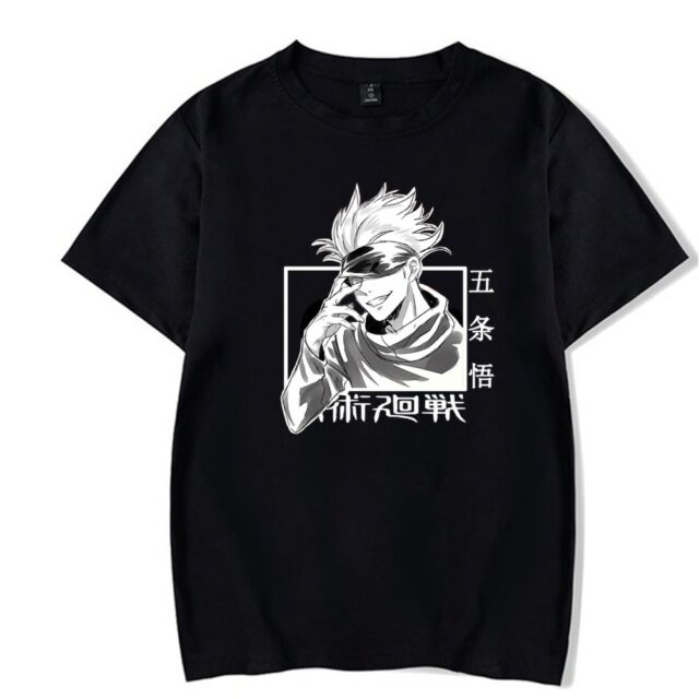 Buy Jujutsu Kaisen - Gojo Satoru Themed Badass T-Shirts (5 Designs) - T ...