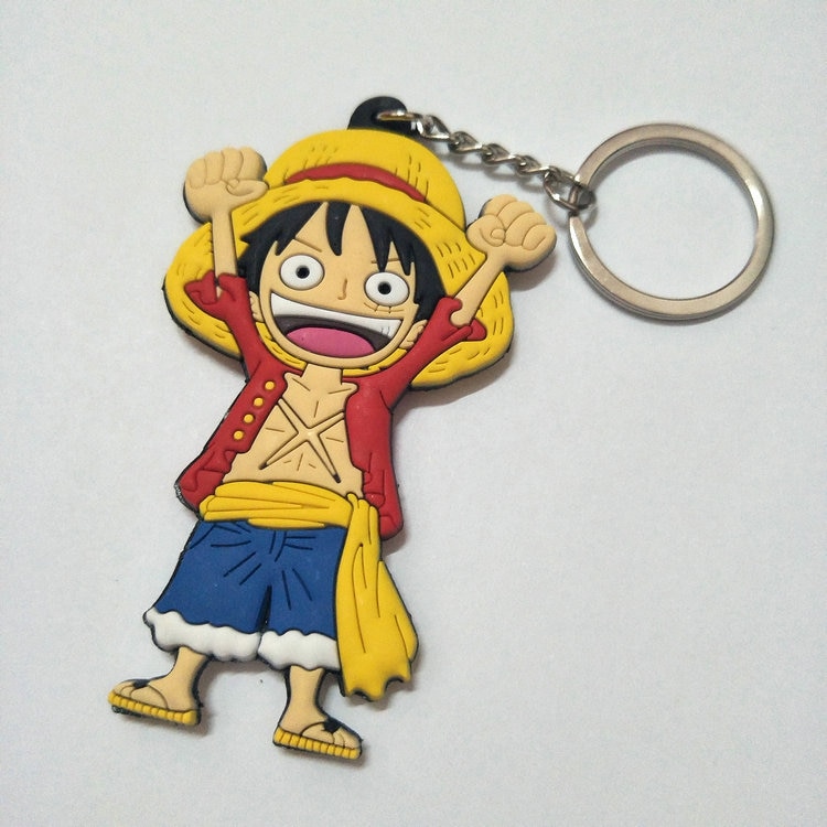 One Piece – Different Characters cute double-sided Keychains (15+ Designs) Keychains